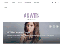 Tablet Screenshot of anwen.pl